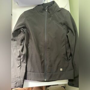 Black Avia soft Shell fleece lined jacket, size S US